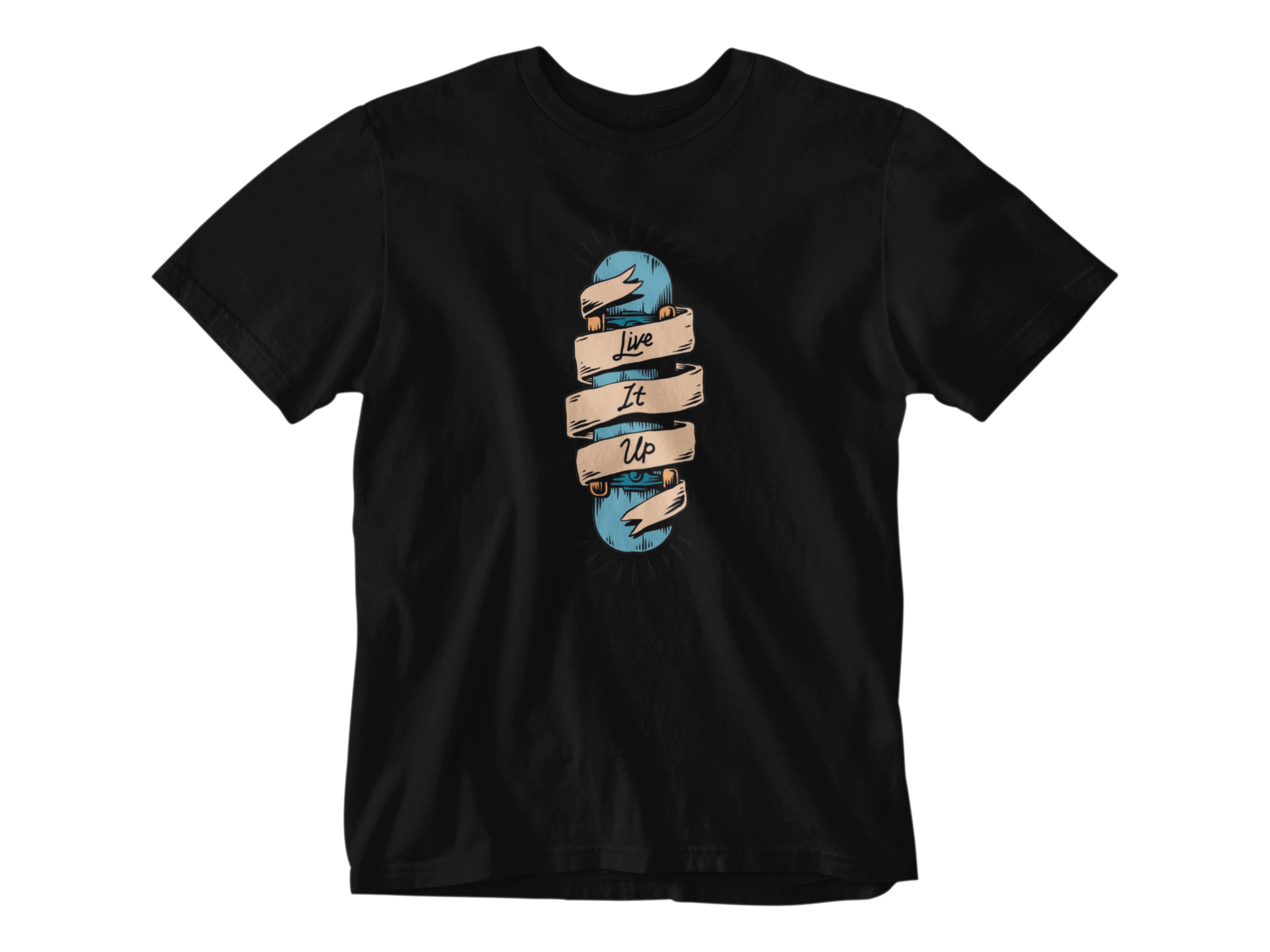 Fulloat Men's T-Shirt Pack of 3 – Black