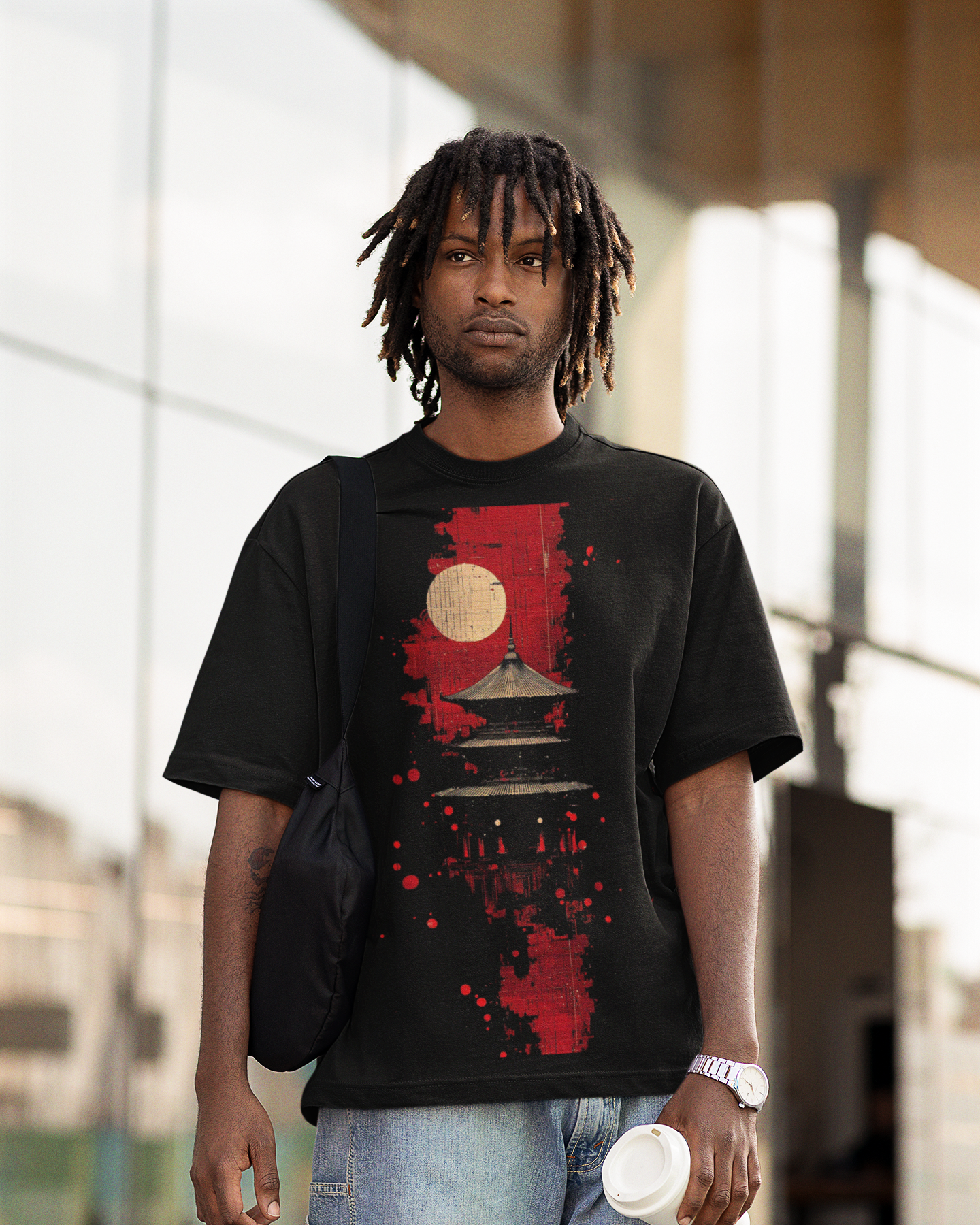 Japanese Temple Oversized T-Shirt
