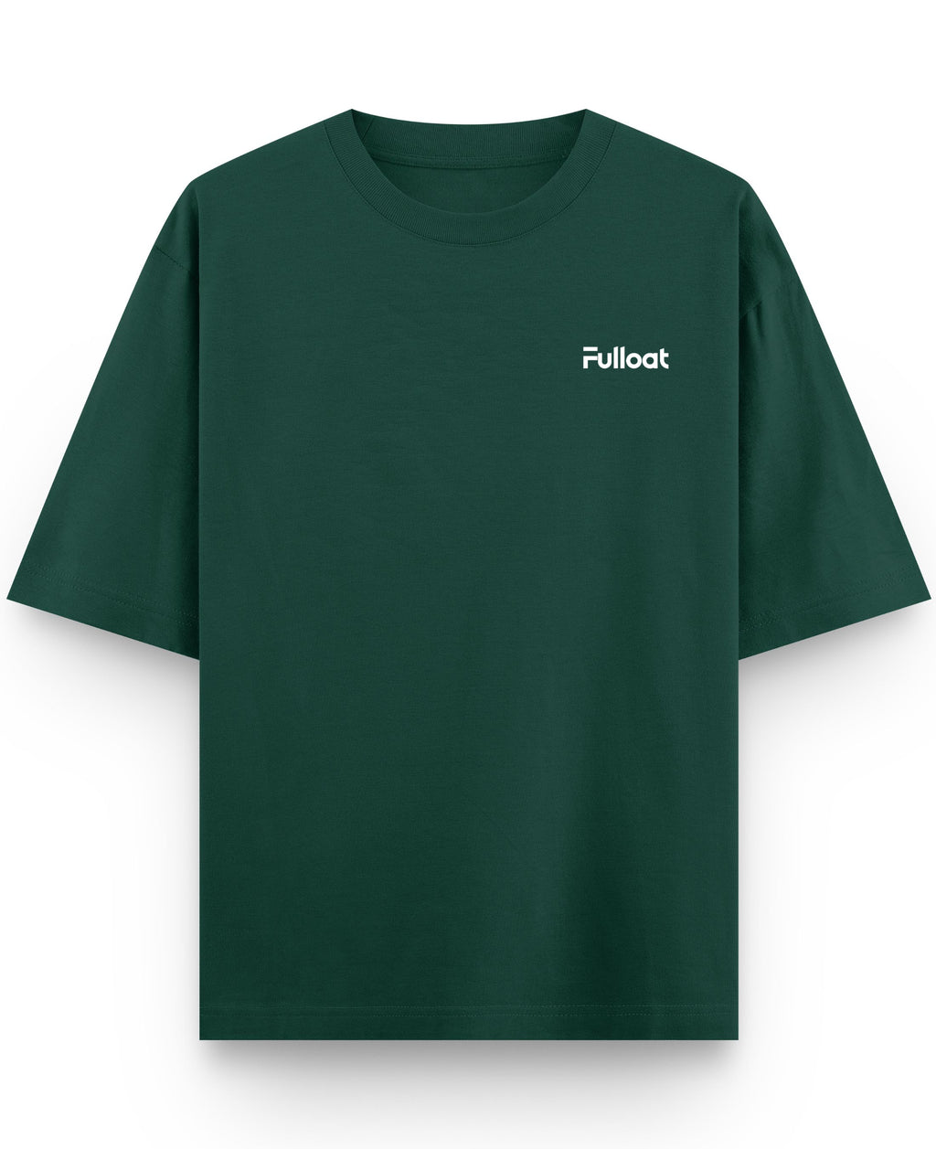 Bottle Green Oversized T-Shirt Front Design
