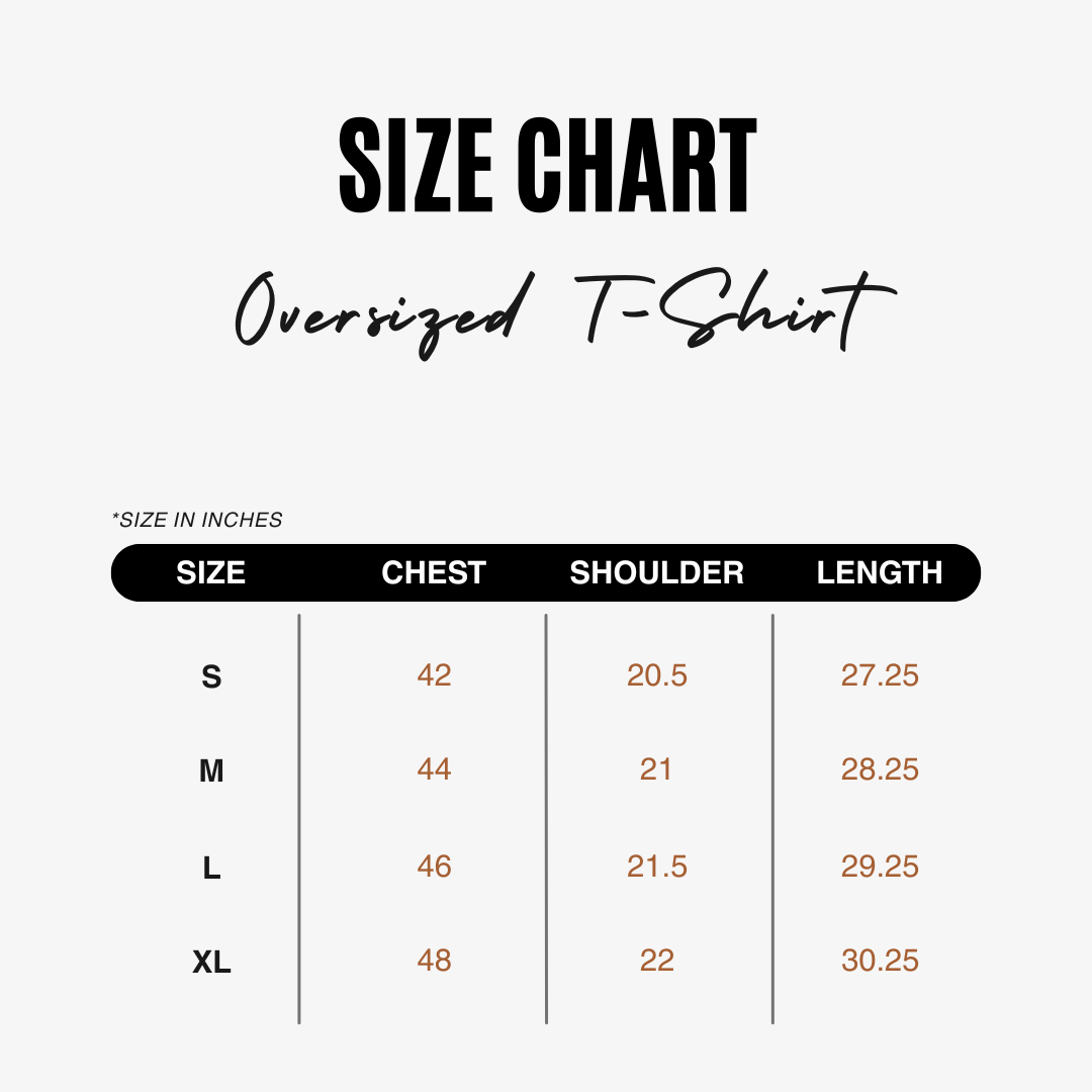 Fulloat Keep Trying Hard Signature Oversized T-Shirt