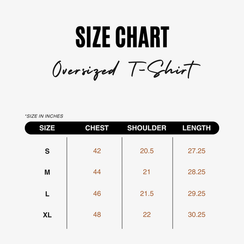 Do Your Best Typography Oversized T-Shirt