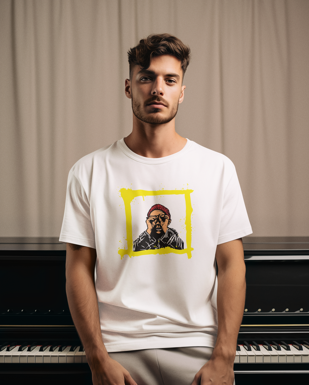 Colorful Giraffiti T-Shirt