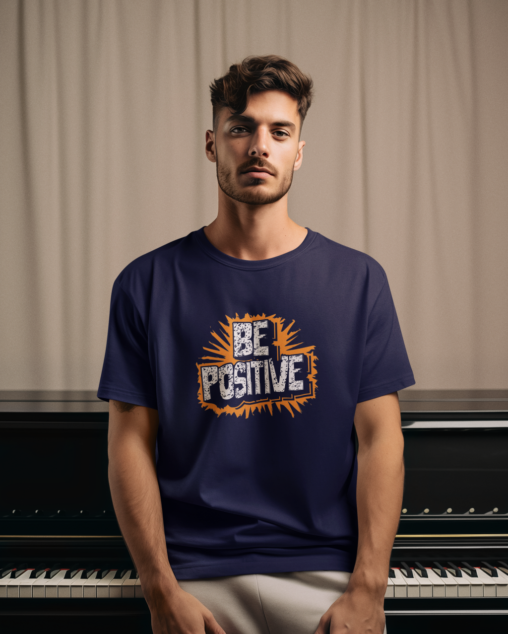 Be Positive Motivation T-Shirt