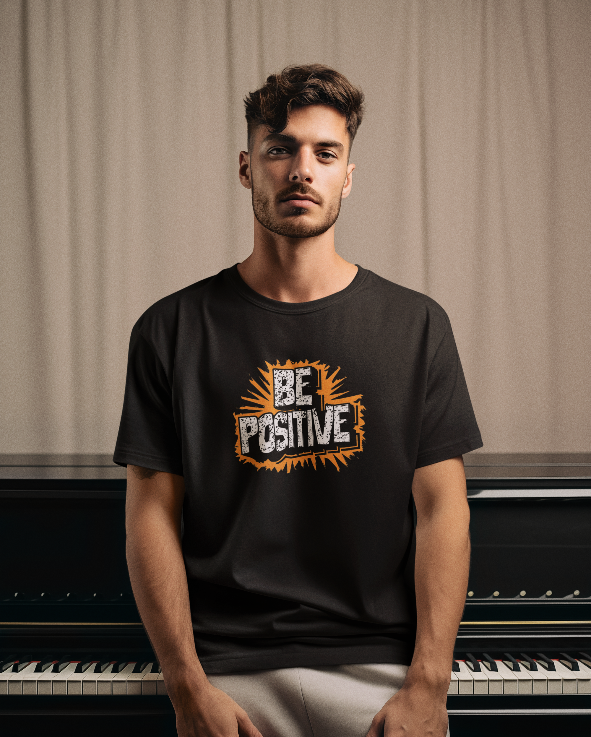 Be Positive Motivation T-Shirt