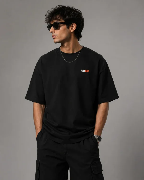 FULLOAT Signature Mark Oversized T-Shirt – photo 2
