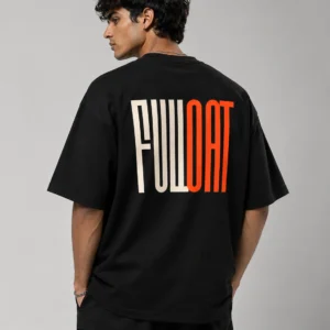 FULLOAT Signature Mark Oversized T-Shirt