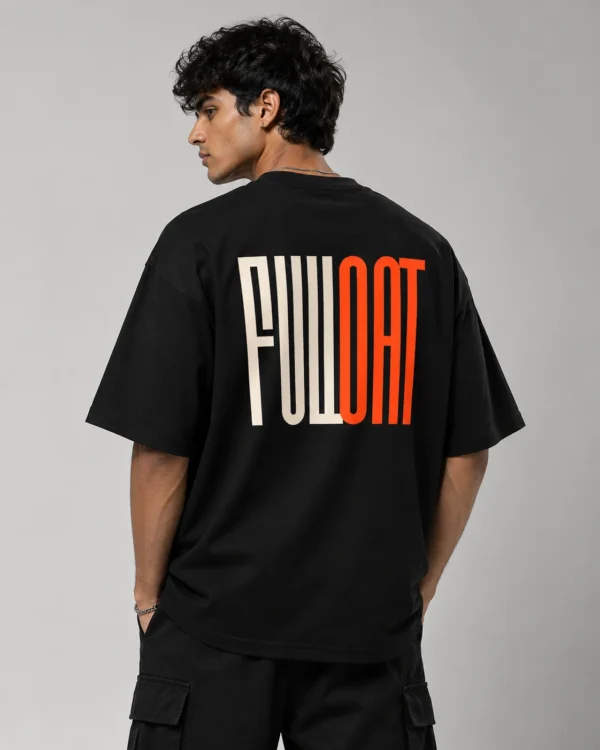 FULLOAT Signature Mark Oversized T-Shirt