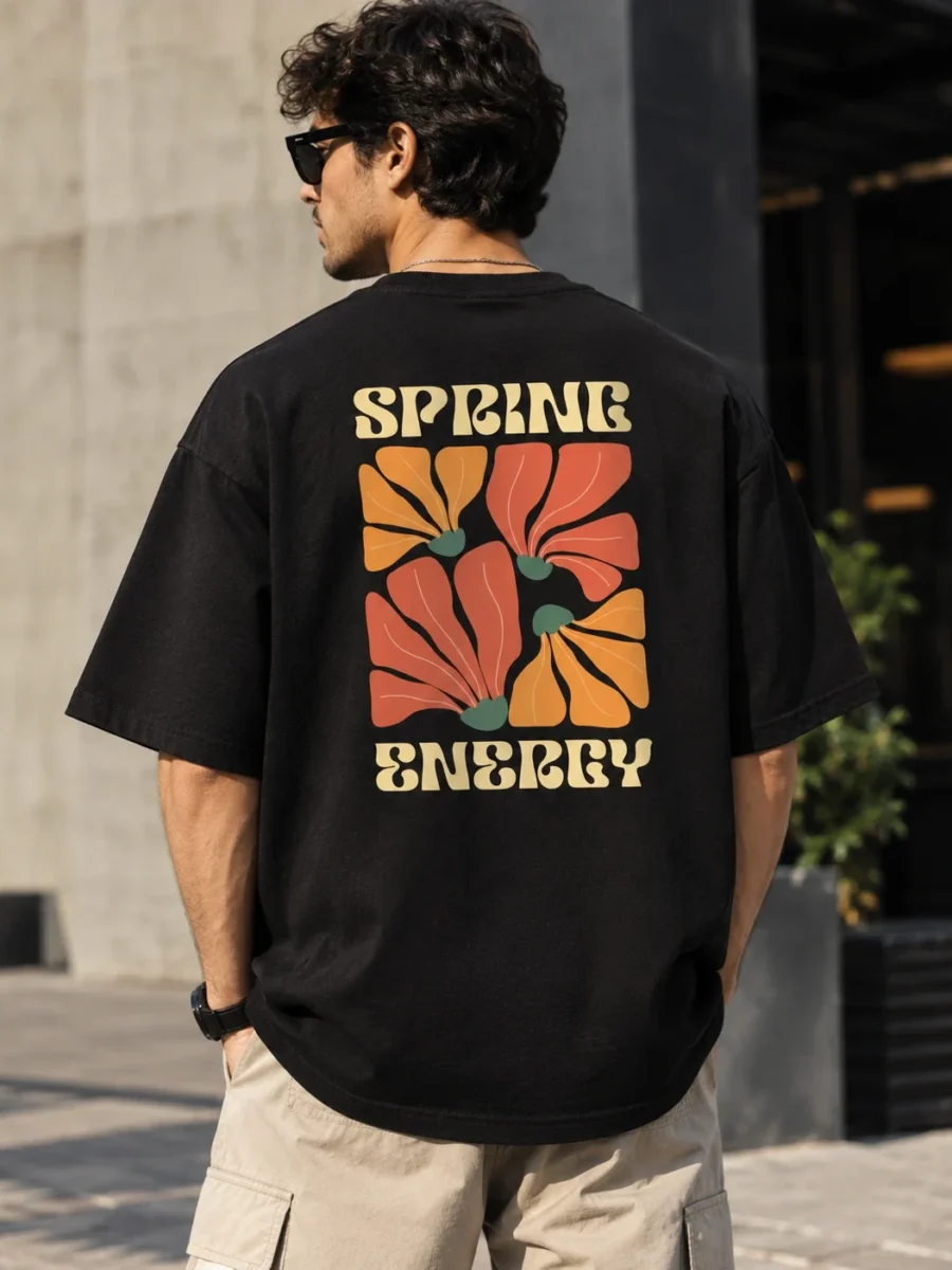 Spring Energy Oversized T-Shirt